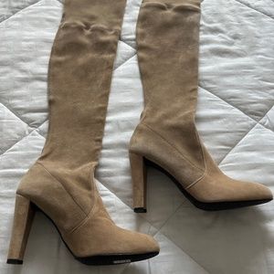 Stuart Weitzman OTK suede boots